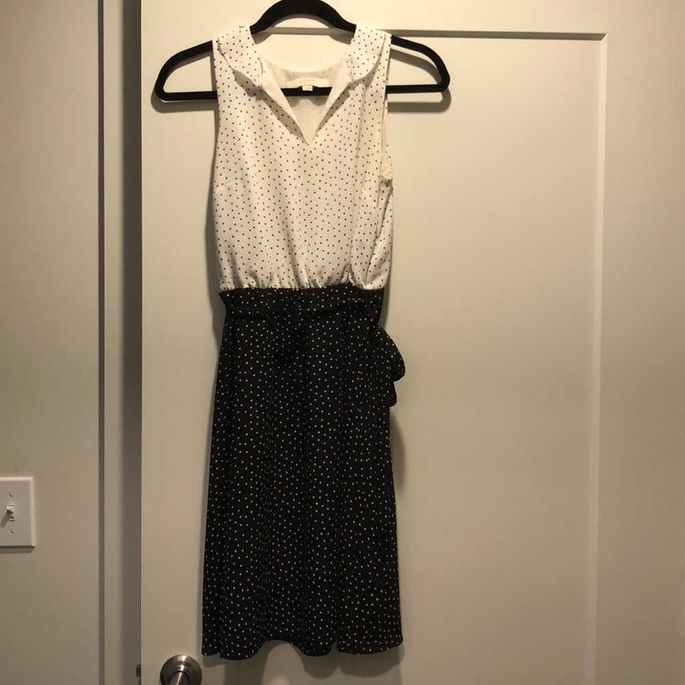 Two tone LOFT dress